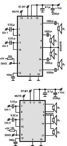 TDA8581 I - II circuito eletronico